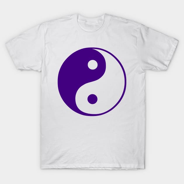 Purple yin yang T-Shirt by Made the Cut